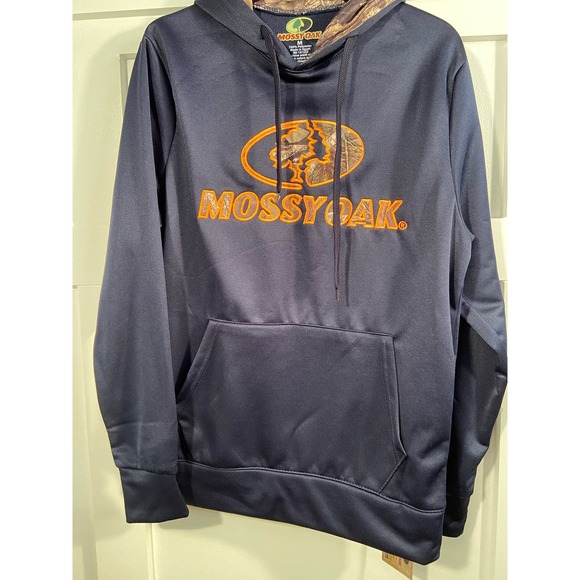 Mossy Oak Lined Camouflage Sweatshirt Hoodie - SZ M * MSS05 - Picture 4 of 9